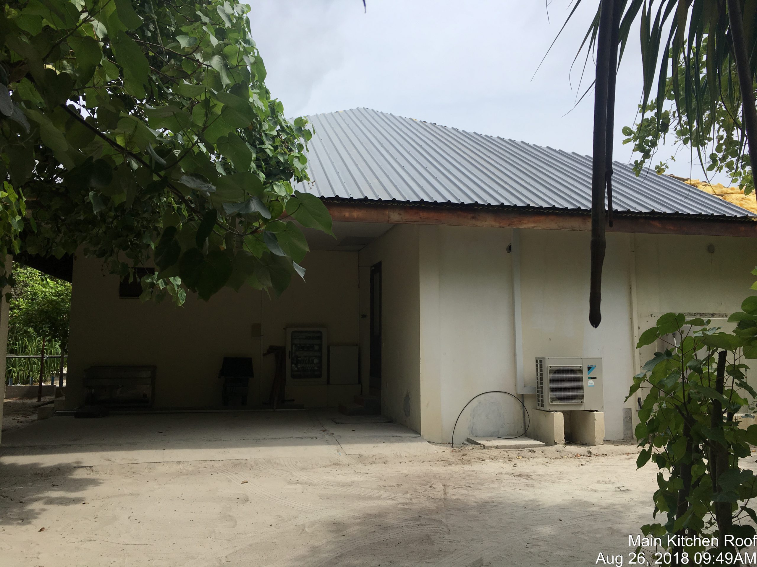 Main Kitchen Roof